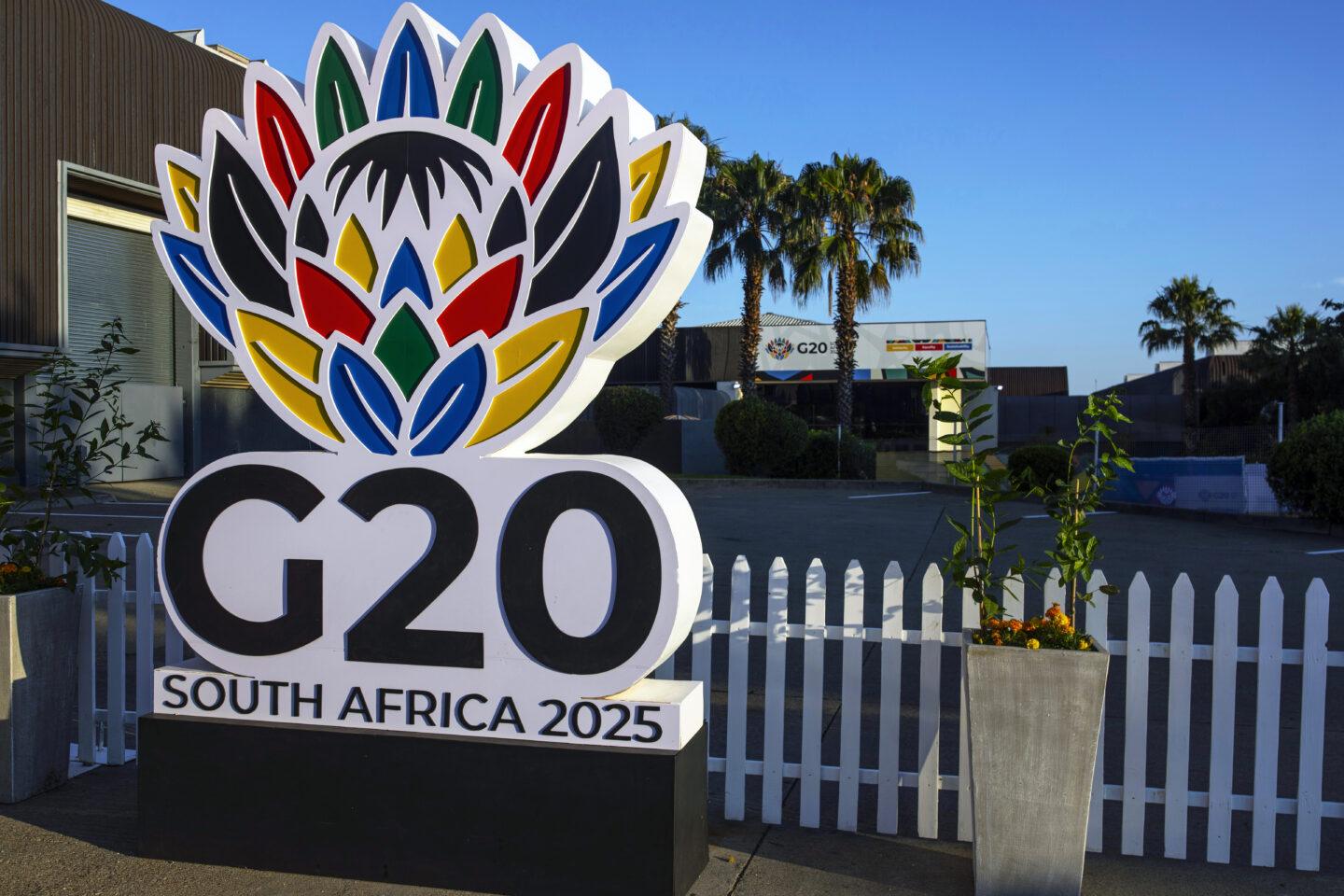 Zdjęcie ze szczytu G20 w południowoafrykańskim Johannesburgu