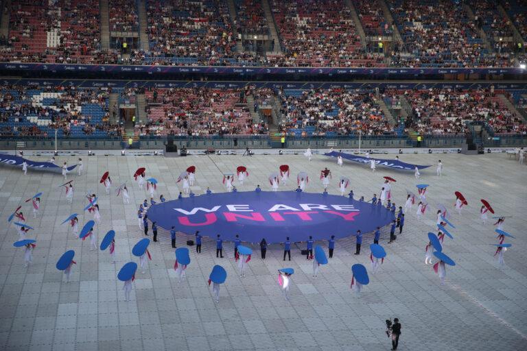 Na zdjęciu ceremonia zamknięcia III Igrzysk Europejskich Kraków-Małopolska 2023