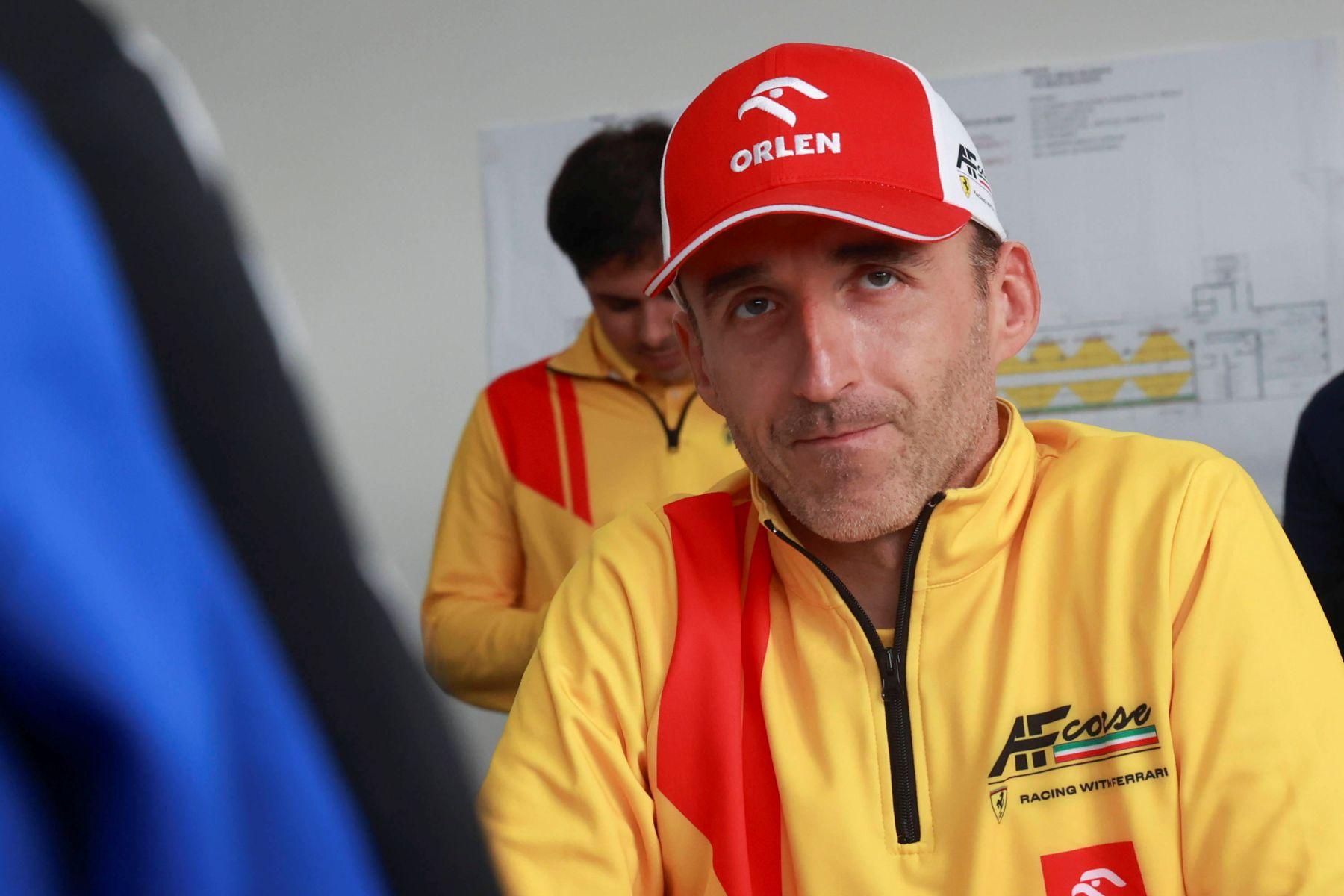 Na zdjęciu polski kierowca Robert Kubica