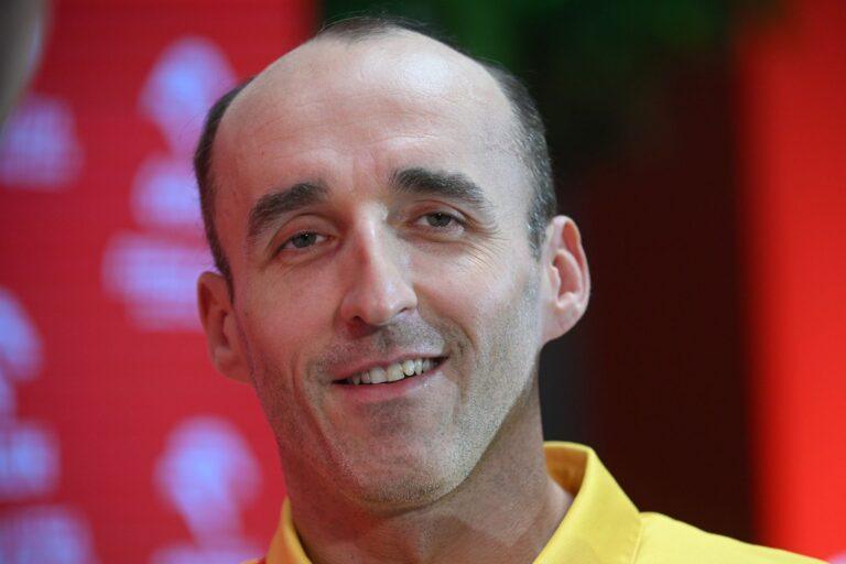 Na zdjęciu polski kierowca Robert Kubica