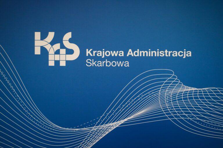 Na zdjęciu: Logo Krajowej Administracji Skarbowej