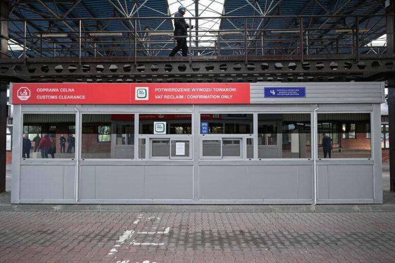 Polsko-białoruskie przejście graniczne w miejscowości Sławatycze