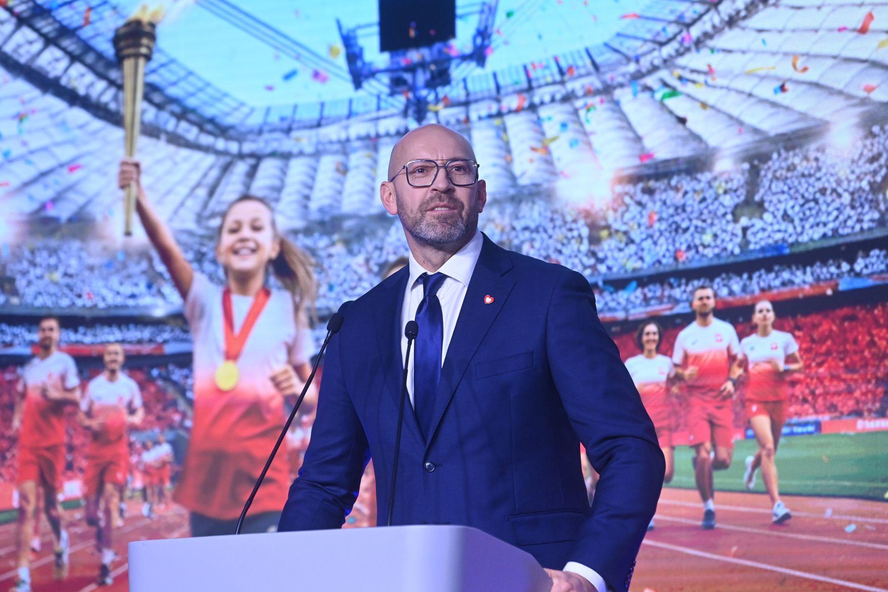 Na zdjęciu Jakub Rutnicki, minister sportu i turystyki