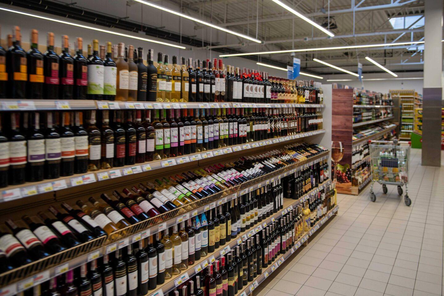 Na zdjęciu stoisko alkoholowe