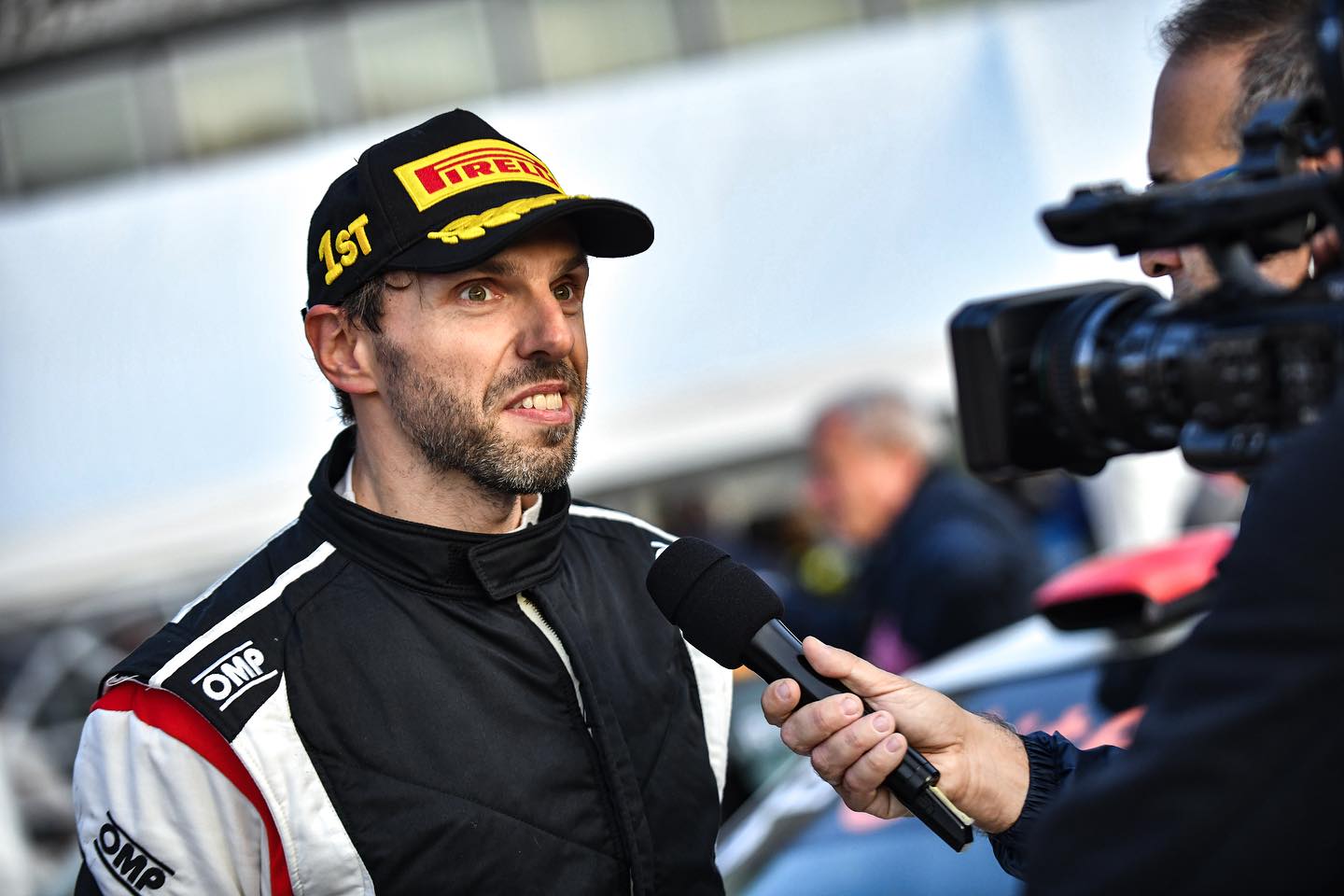 Na zdjęciu Michał Streer, polski kierowca rajdowy