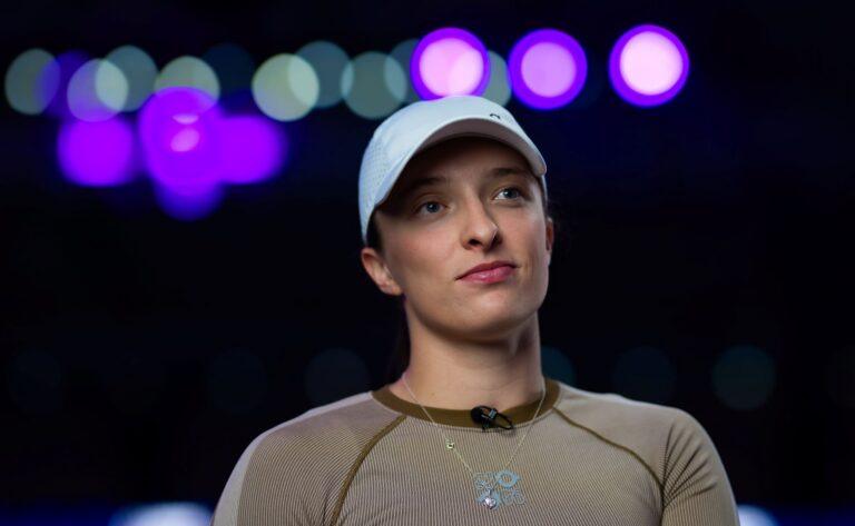 Na zdjęciu polska tenisistka Iga Świątek