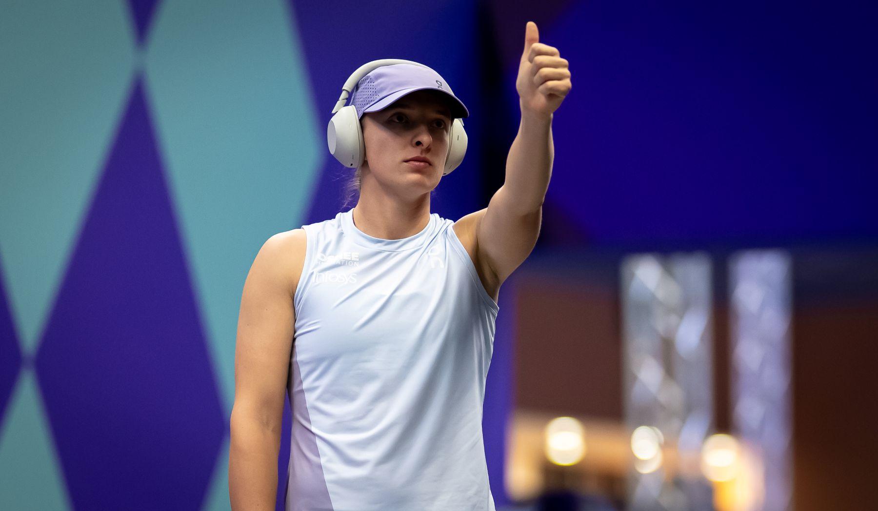 Na zdjęciu polska tenisistka Iga Świątek