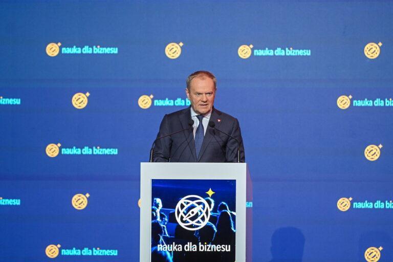 Premier Donald Tusk na otwarciu I Kongresu Nauka dla Biznesu, 19 listopada 2025 r.