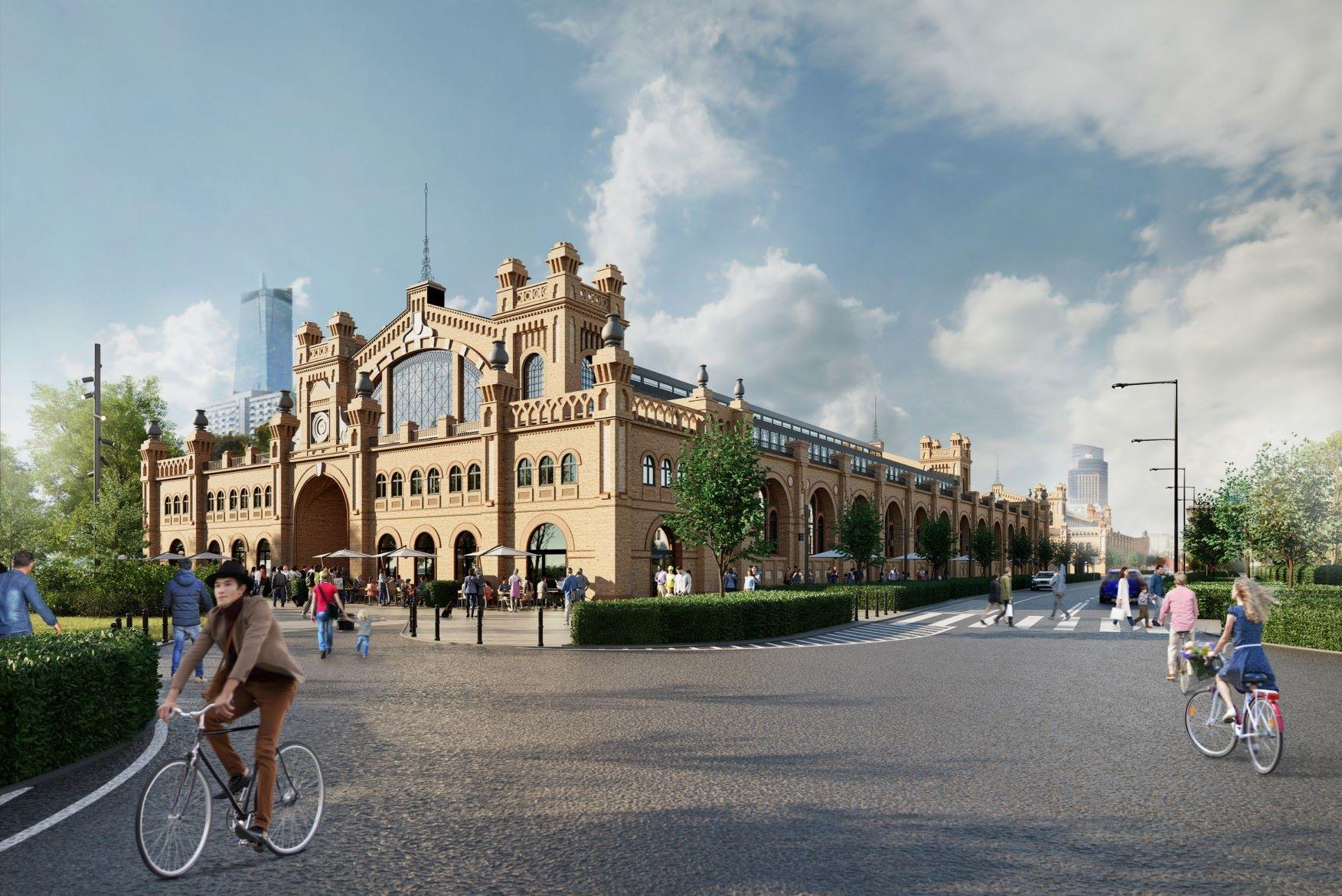 Wizualizacja Hali Gwardii po remoncie