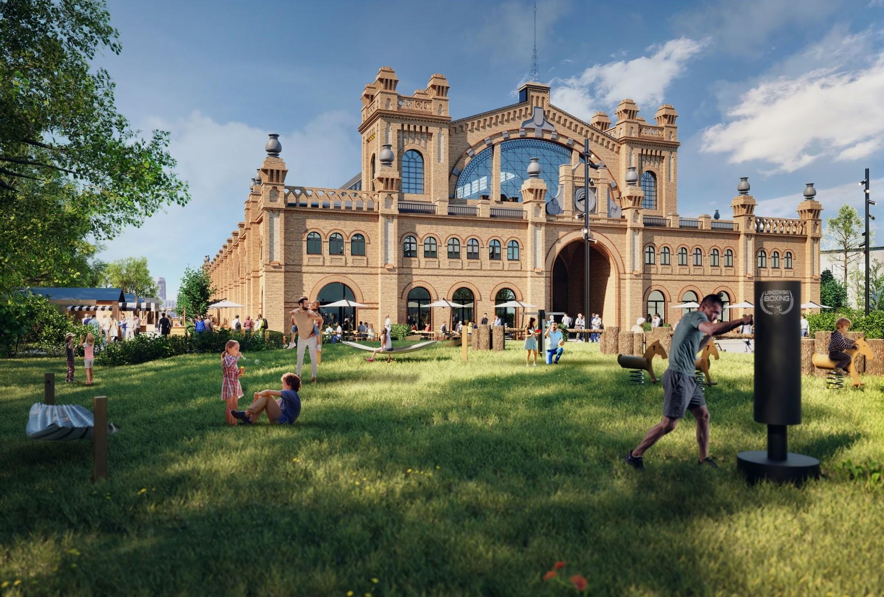 Wizualizacja Hali Gwardii po remoncie