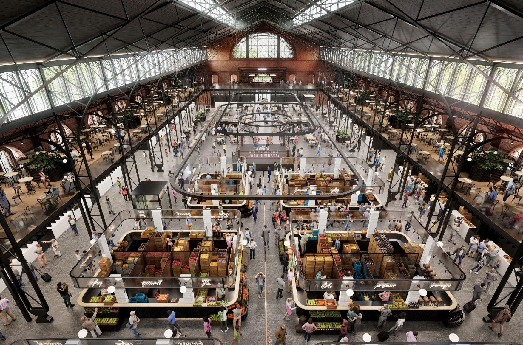 Wizualizacja Hali Gwardii po remoncie