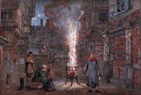 Na zdjęciu: Obraz przedstawiający epidemię Czarnej Śmierci