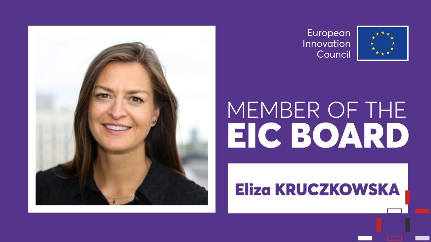 Eliza Kruczkowska, nowa członkini zarządu EIC Board
