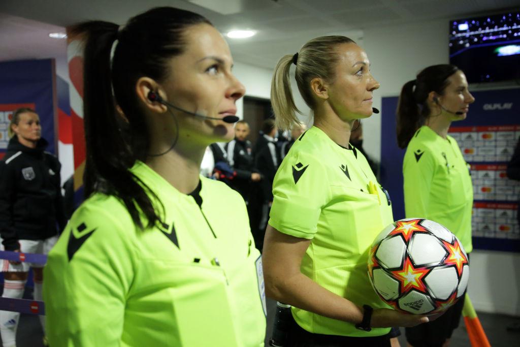 Trójka polskich sędzi przed meczem Ligi Mistrzyń.