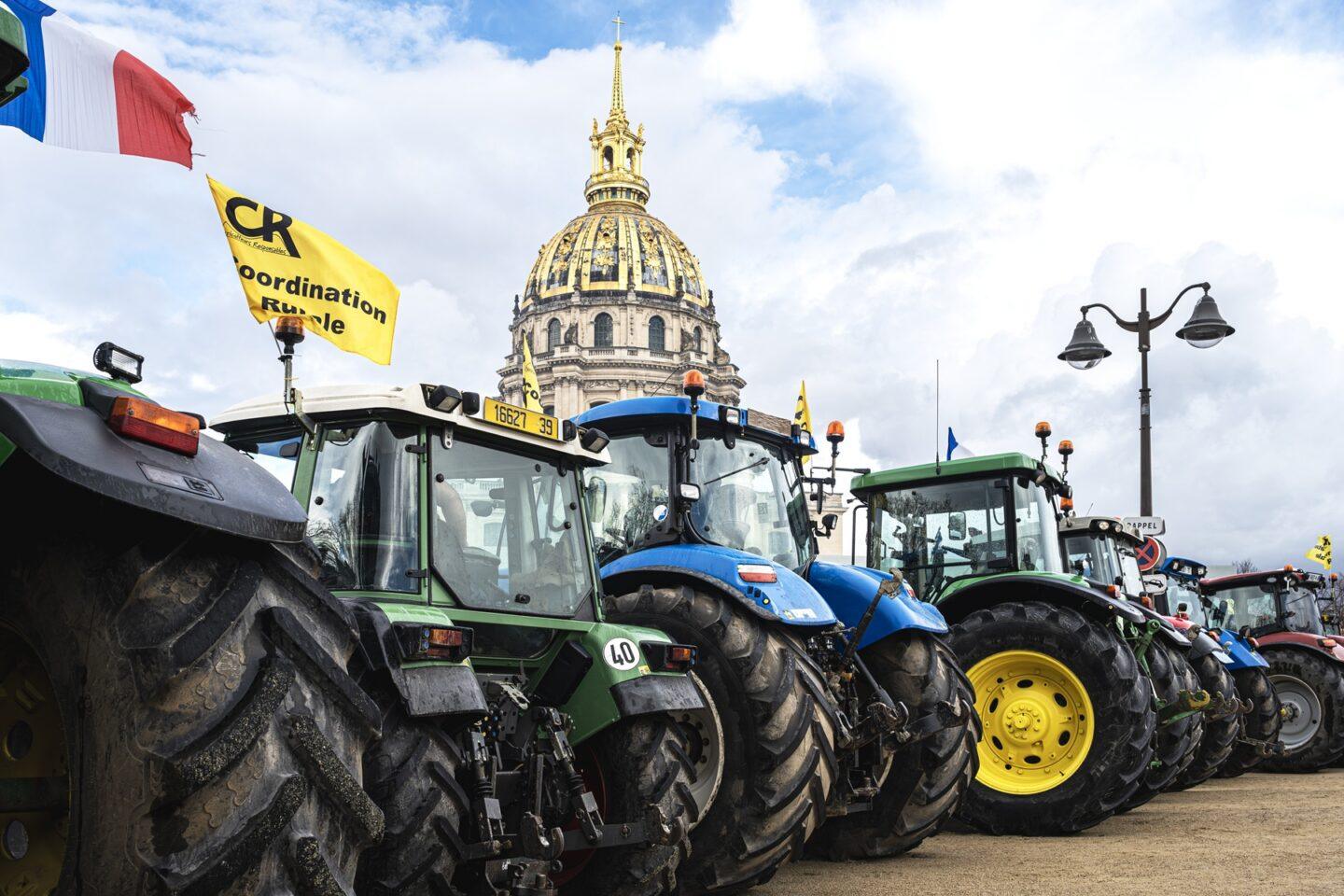 Protesty rolników we Francji