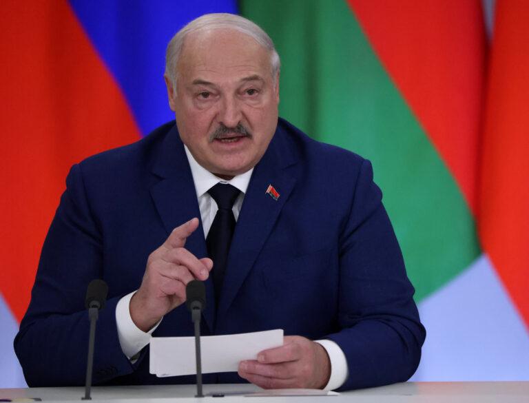 Białoruski przywódca Alaksandr Łukaszenka