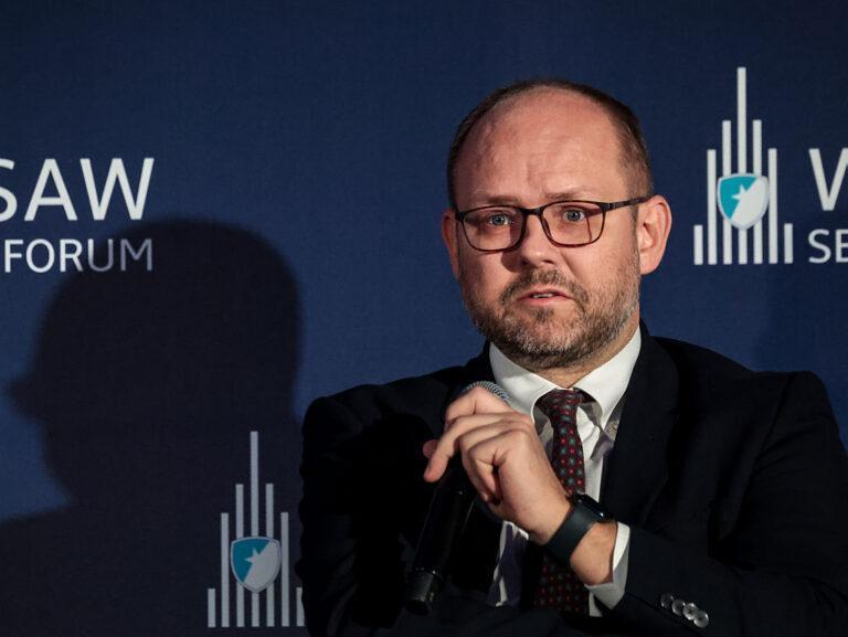 Na zdjęciu Marcin Przydacz