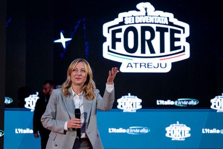Na zdjęciu Giorgia Meloni