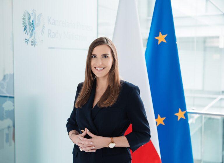 Minister Magdalena Sobkowiak odpowiada za przygotowanie środków, które popłyną firm państwowych i prywatnych z instrumentu SAFE