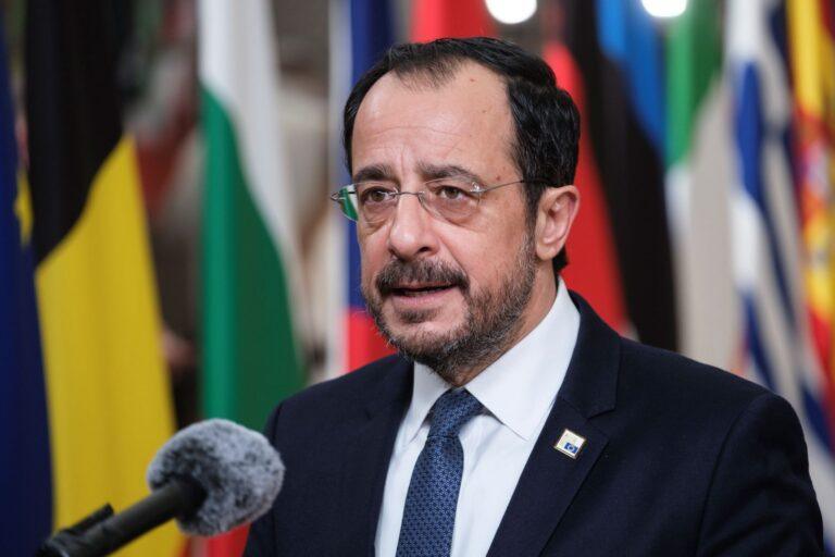 Prezydent Cypru Nikos Christodulidis