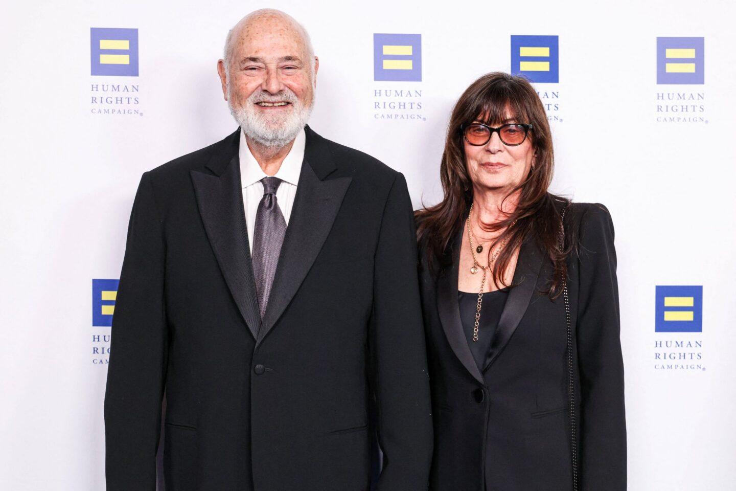 Na zdjęciu: Rob Reiner z żoną