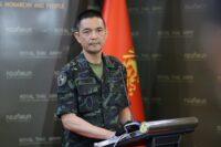 Na zdjęciu: rzecznik tajlandzkiej armii generał Winthai Suvaree