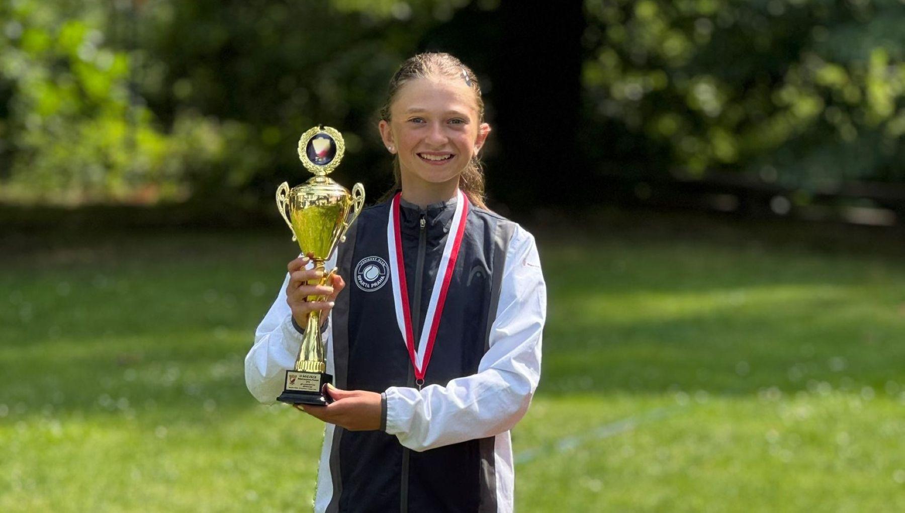 Natasza Łukaszewicz, 12-letnia polska tenisistka