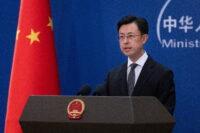 Rzecznik Ministerstwa Spraw Zagranicznych Chin Guo Jiakun.