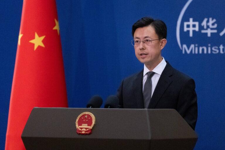 Rzecznik Ministerstwa Spraw Zagranicznych Chin Guo Jiakun.