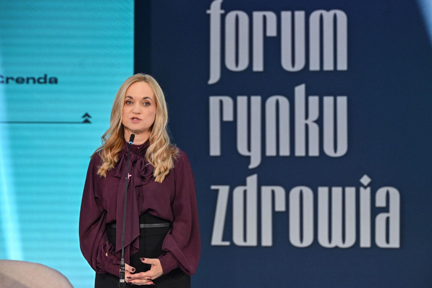 Minister zdrowia Jolanta Sobierańska-Grenda