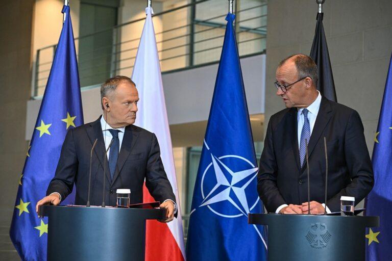 Donald Tusk, Friedrich Merz