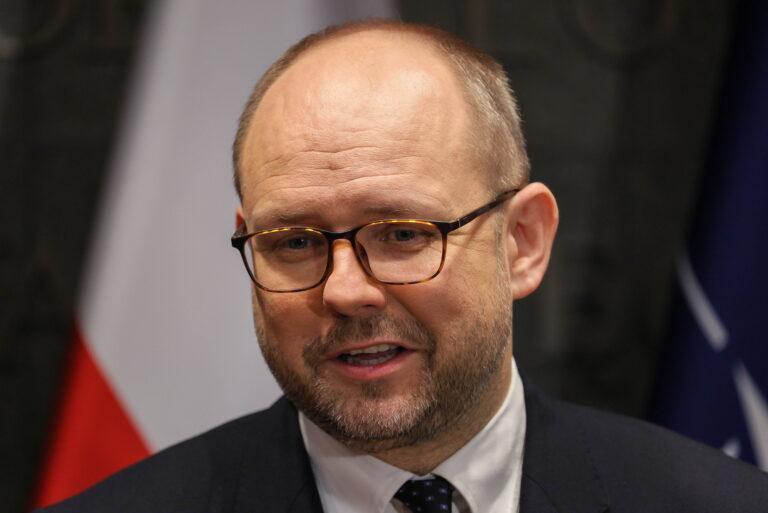 Na zdjęciu Marcin Przydacz