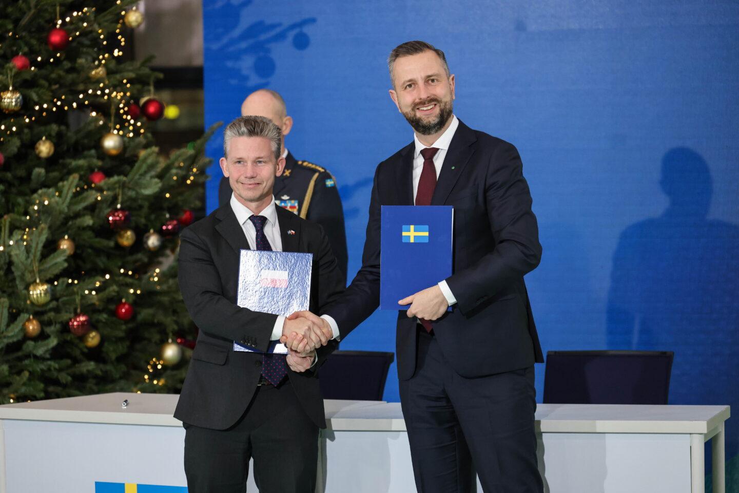 Ministrowie obrony Polski i Szwecji