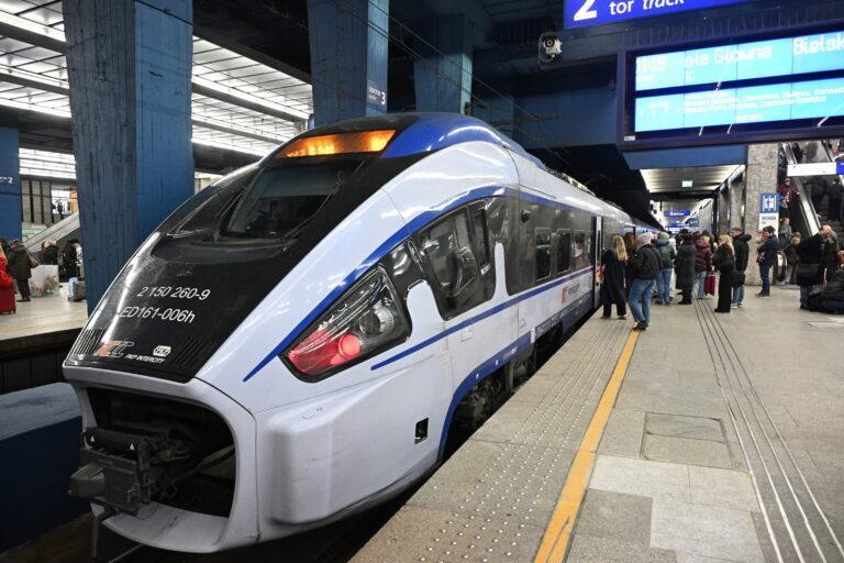 Pendolino PKP Intercity na Dworcu Centralnym w Warszawie