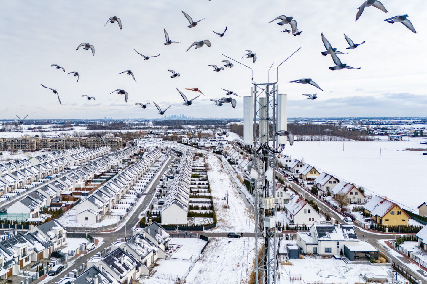 Stacja bazowa firmy Play