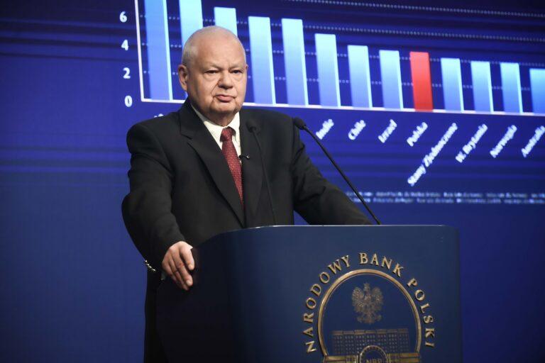 Na zdjęciu prezes NBP Adam Glapiński