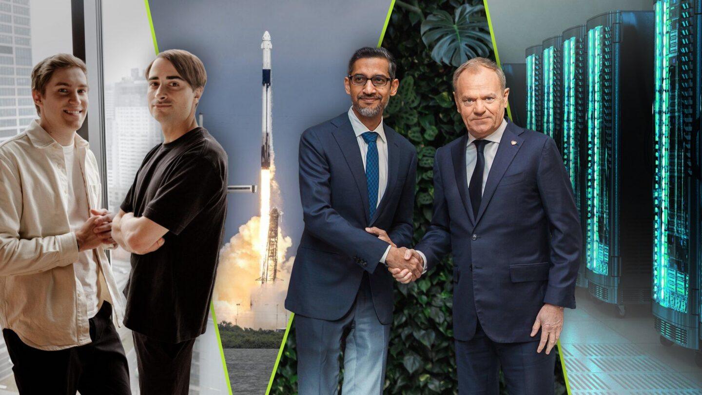 Mati Staniszewski, Piotr Dąbkowski, sektor kosmiczny, Sundar Pichai, Donald Tusk i fabryki AI. To osoby i tematy, które zdominowały w tym roku dyskusje o polskich technologiach.