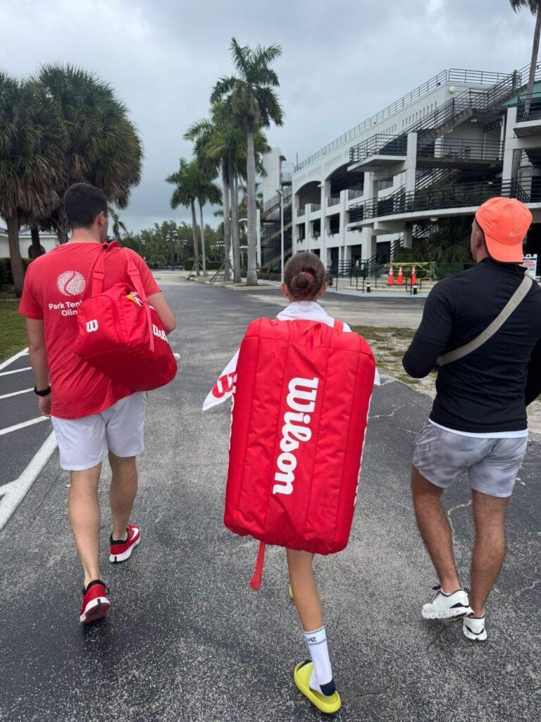 Natasza Łukaszewicz, 12-letnia polska tenisistka