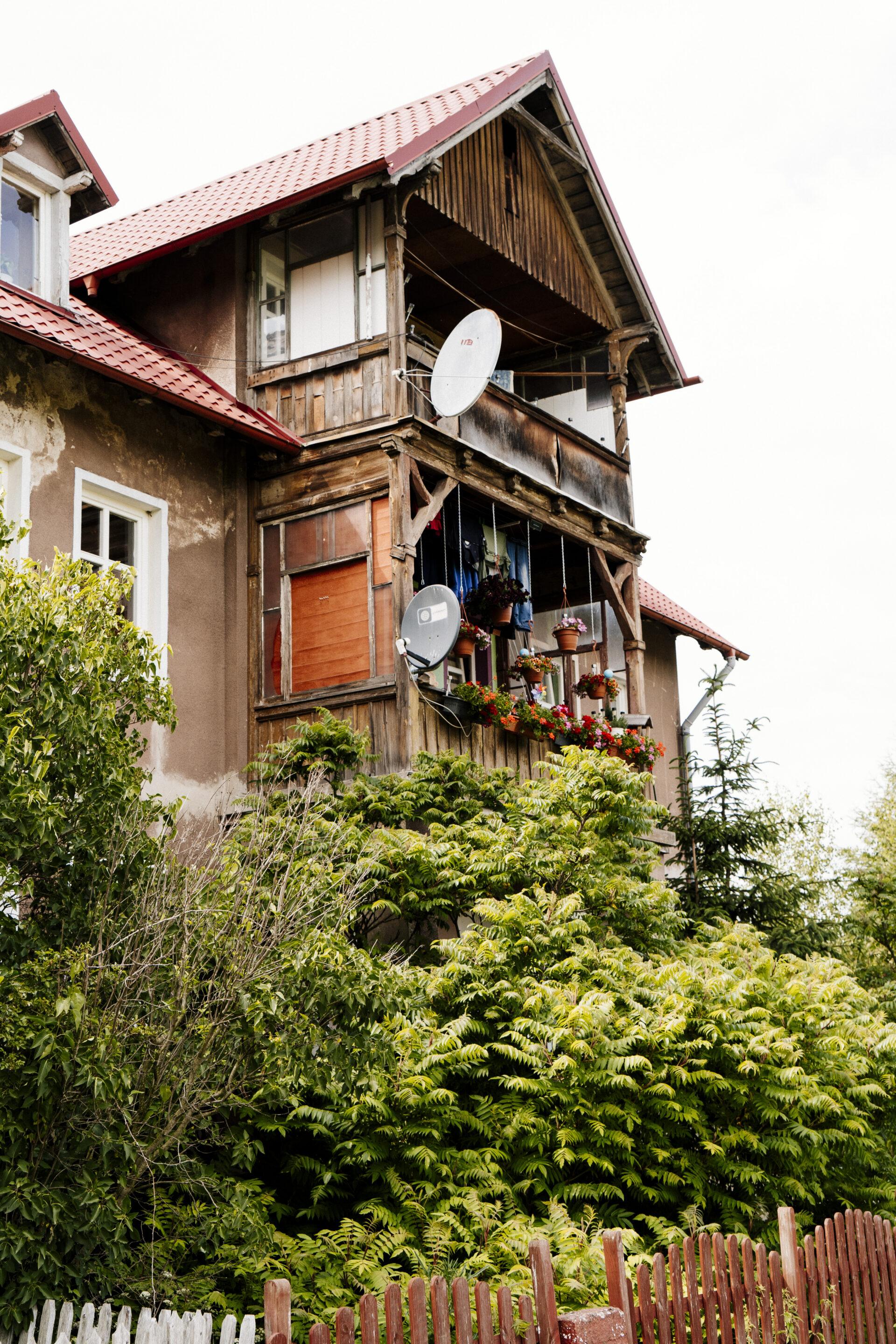 Budynek w Opolnie-Zdroju.