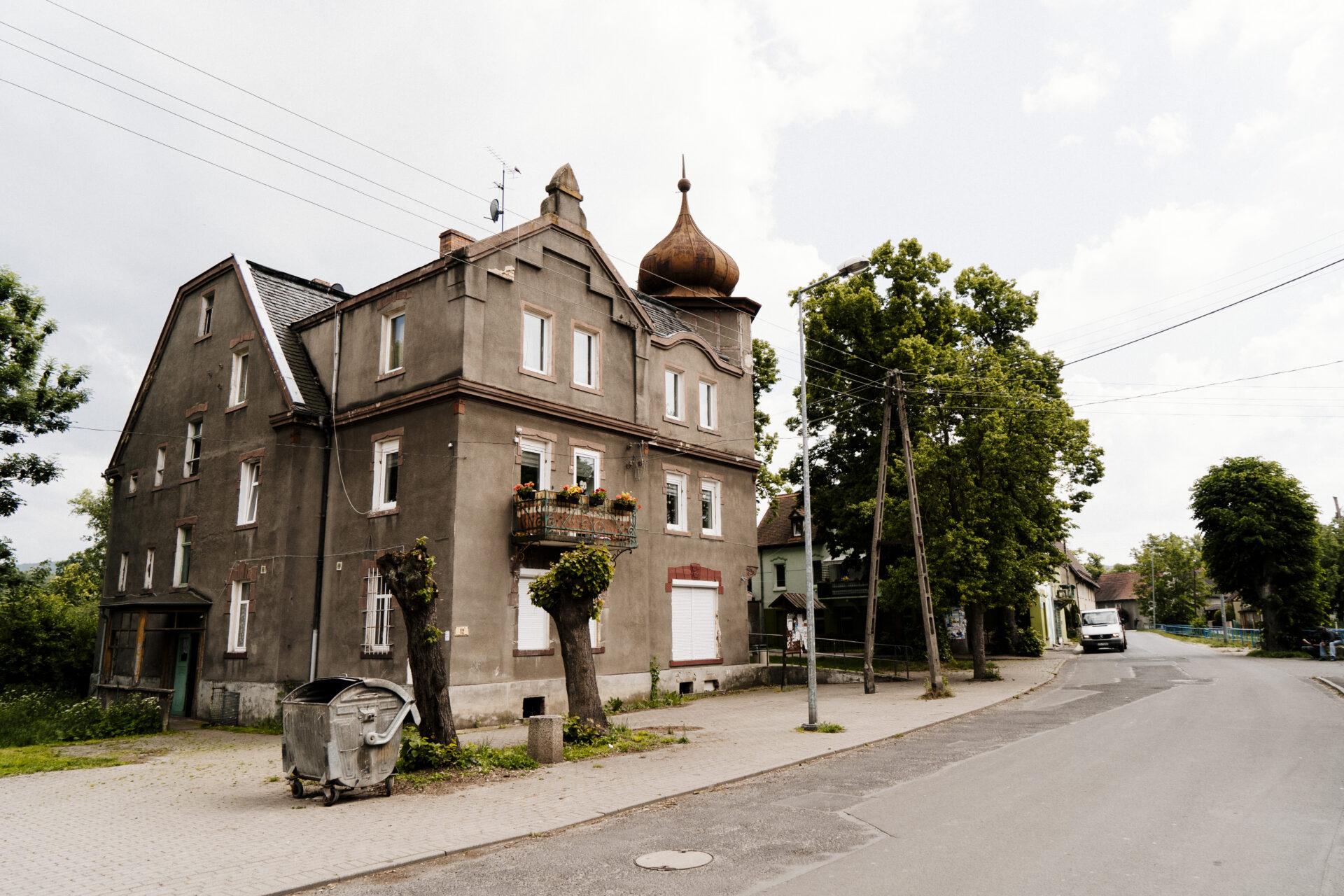 Budynek w Opolnie-Zdroju.