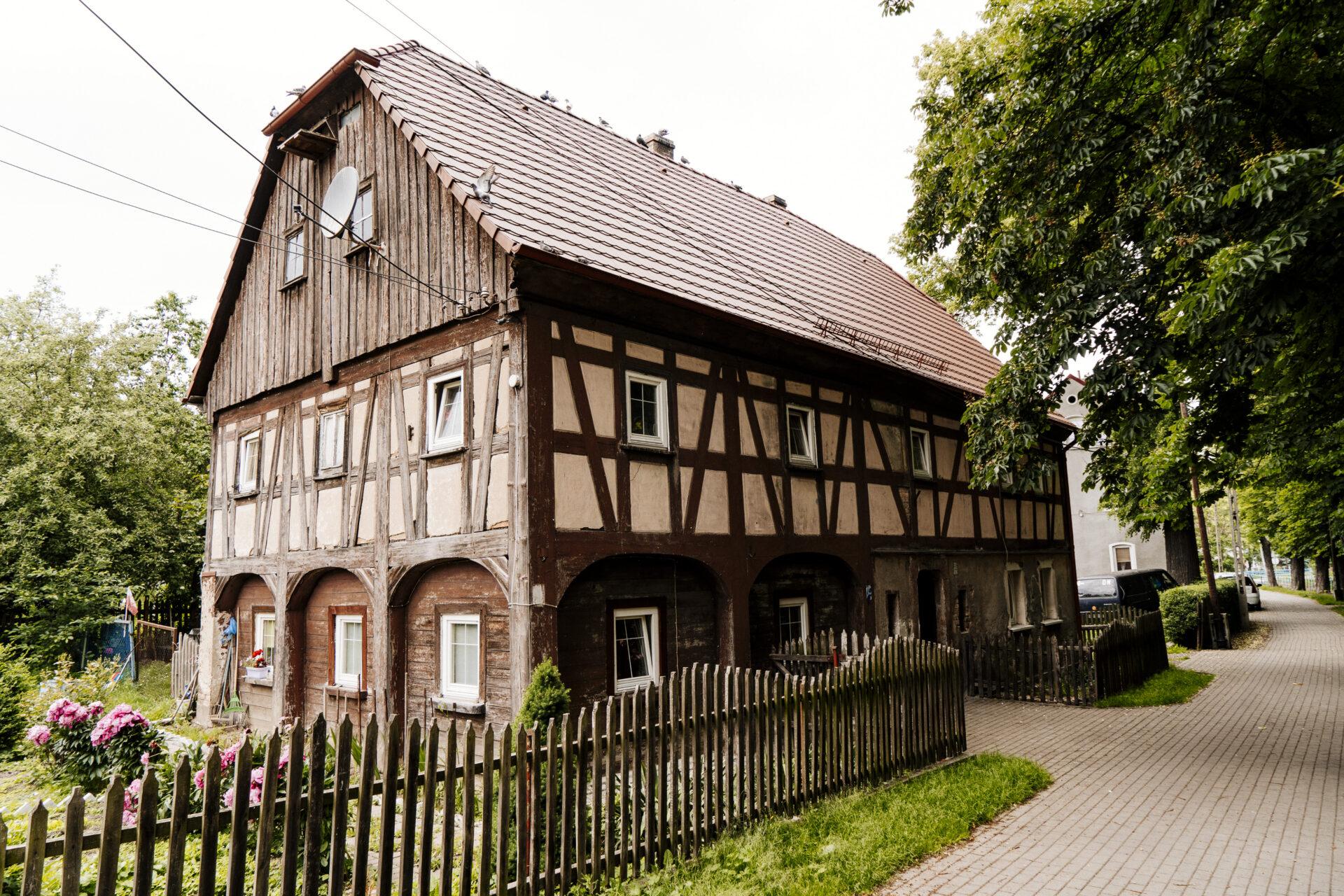 Budynek w Opolnie-Zdroju.