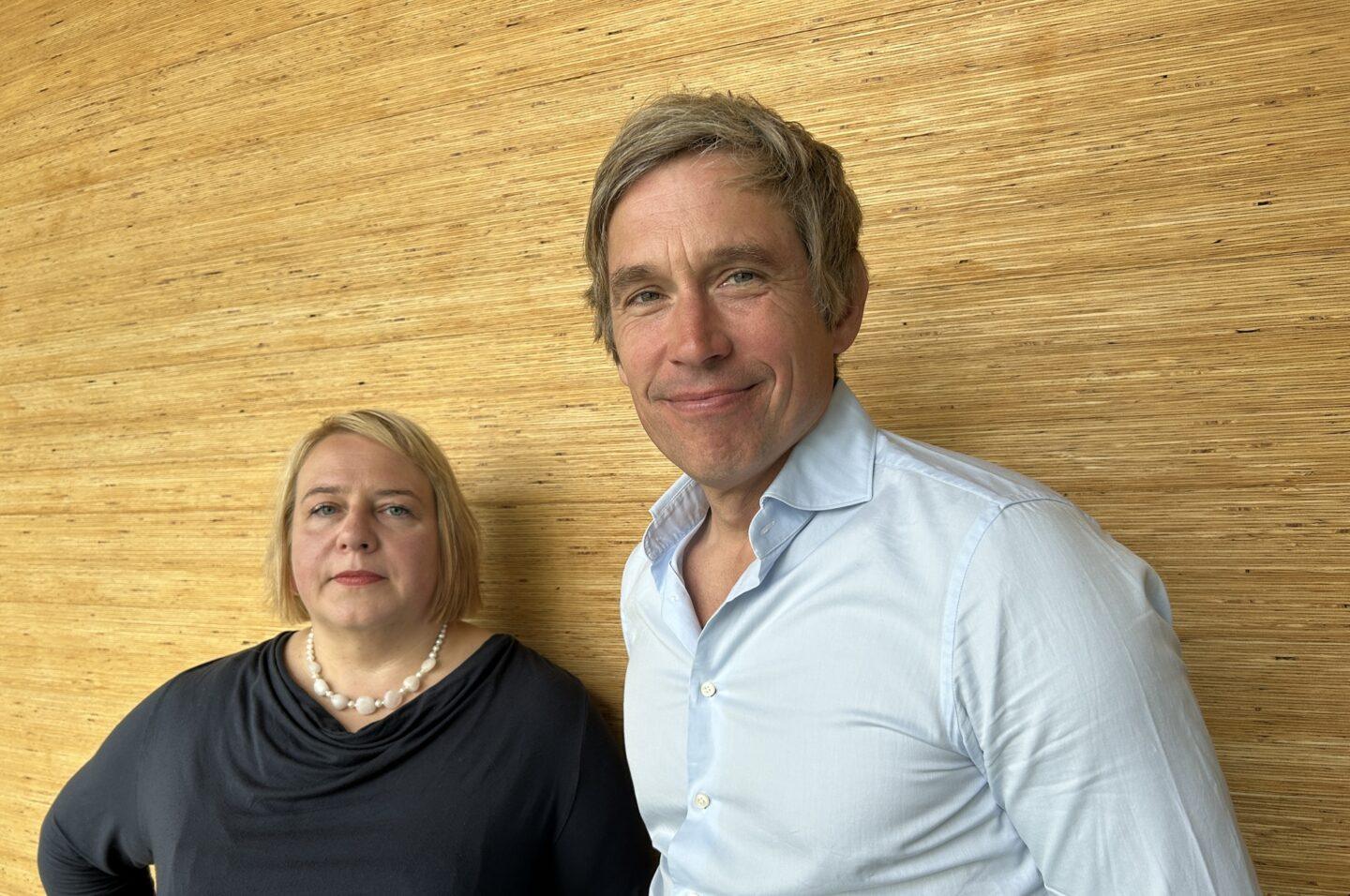 Tero-Pekka Alastalo CEO i współzałożyciel Avenue Biosciences oraz Katja Rosti, COO, współzałożycielka firmy i szefowa laboratorium w Helsinkach. Avenue rewolucjonizuje produkcję leków