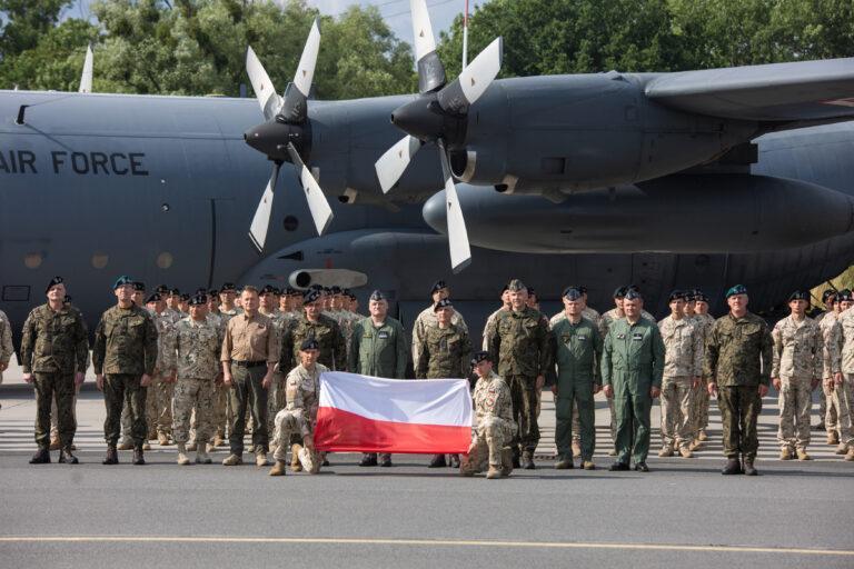 Uroczysty powrót ostatnich polskich żołnierzy z Afganistanu w 2021 r.