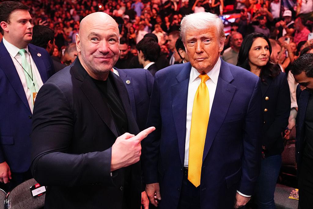 Dana White i Donald Trump