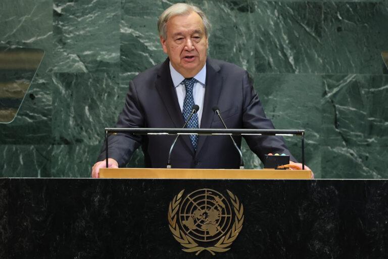 Sekretarz Generalny ONZ Antonio Guterres