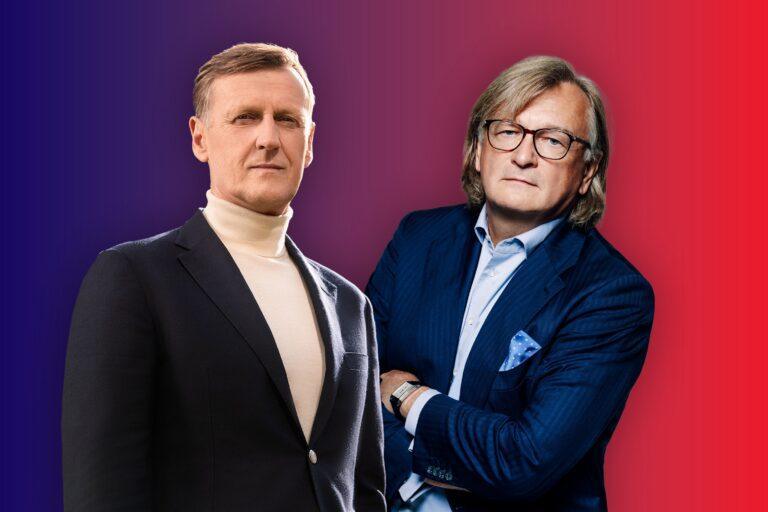 Grzegorz Tracz, prezes i współzałożyciel Vehisu, oraz Dariusz Prończuk, partner zarządzający w Enterprise Investors