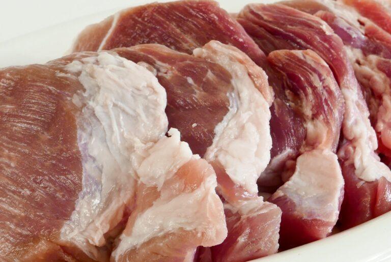 Surowe mięso wieprzowe