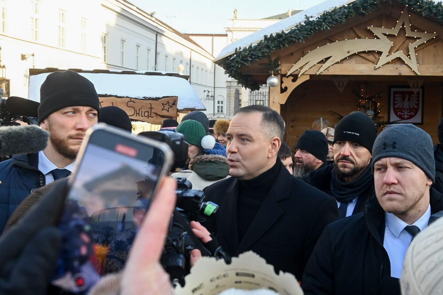 Prezydent Karol Nawrocki w orszaku Trzech Króli