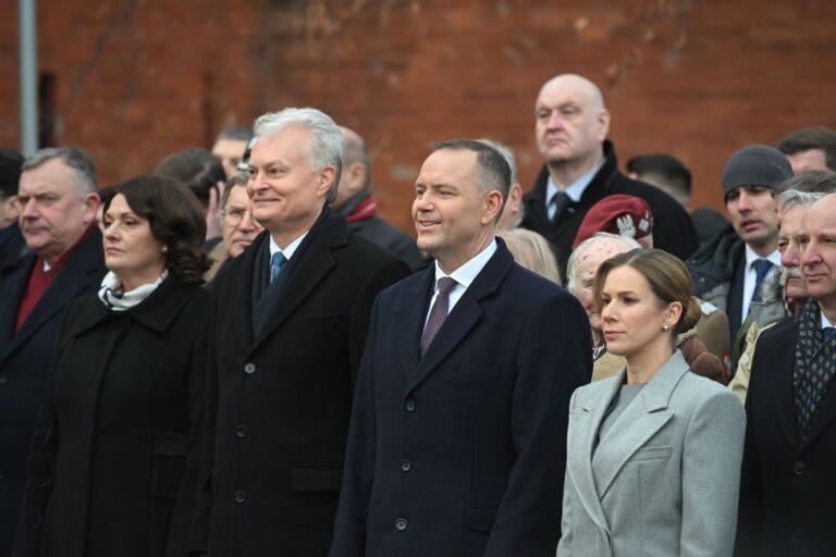 Prezydent Karol Nawrocki i prezydent Litwy Gitanas Nauseda