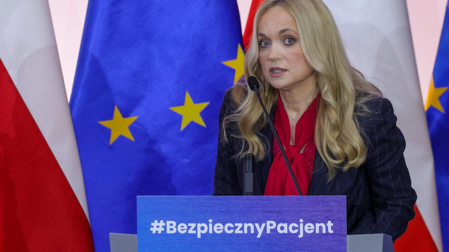 Minister zdrowia Jolanta Sobierańska-Grenda